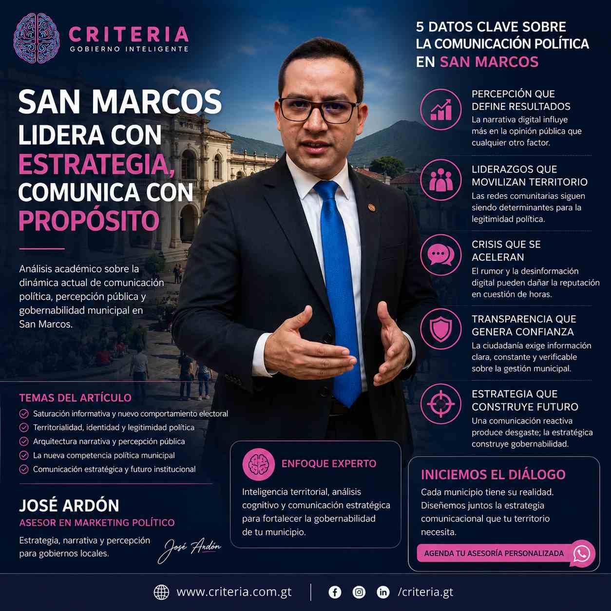 marketing político San Marcos guatemala